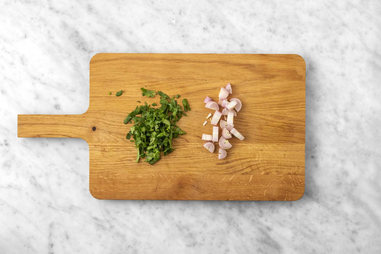 Prep and cook chicken