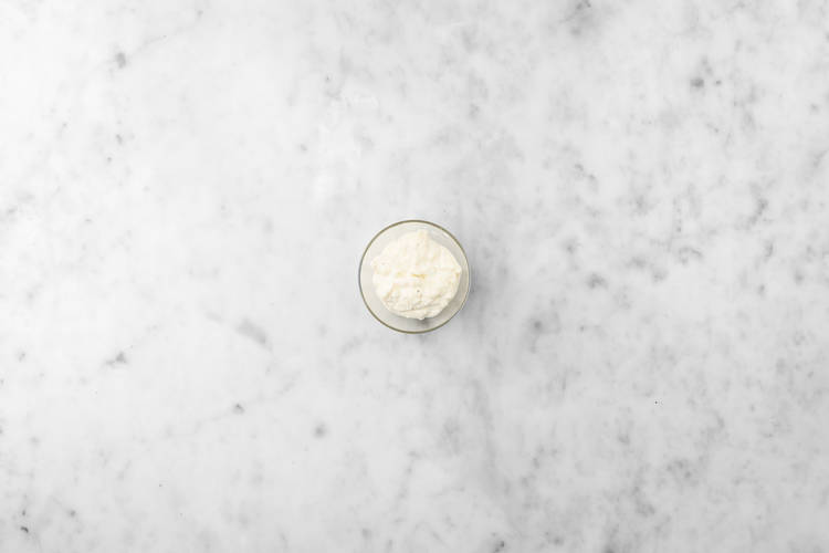 Preparare la crema di ricotta