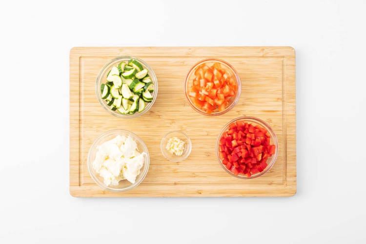 Prep Ingredients & Cook Chicken