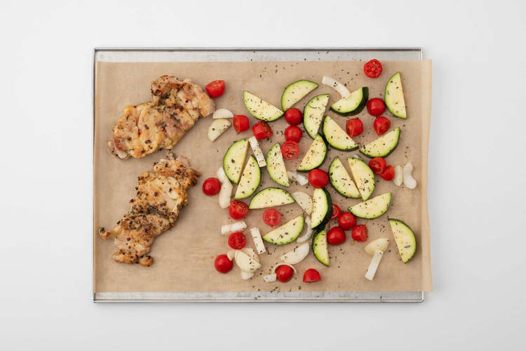 Roast Chicken & Veggies