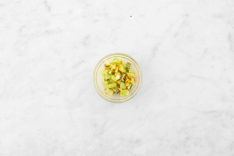 Make the Kiwi Salsa