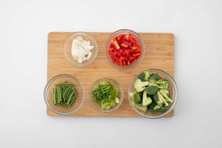 PRÉPARER LES INGRÉDIENTS