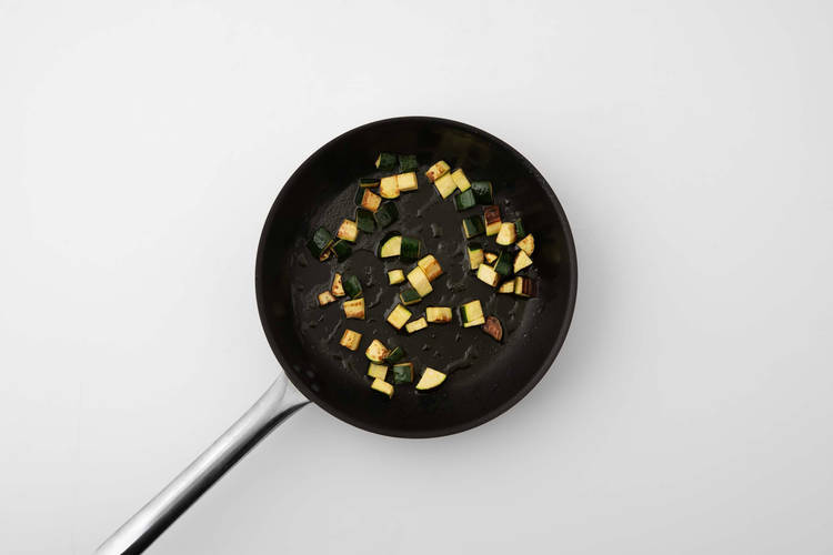 Cook Zucchini & Prep Remaining Veggies