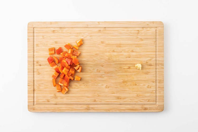 Cook Edamame & Prep Ingredients