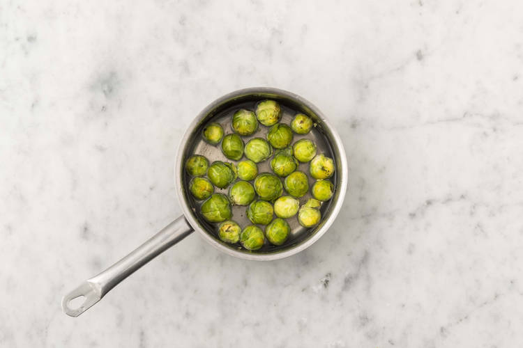 Cuire les choux de Bruxelles