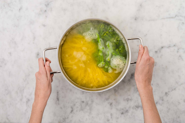 Pasta kochen