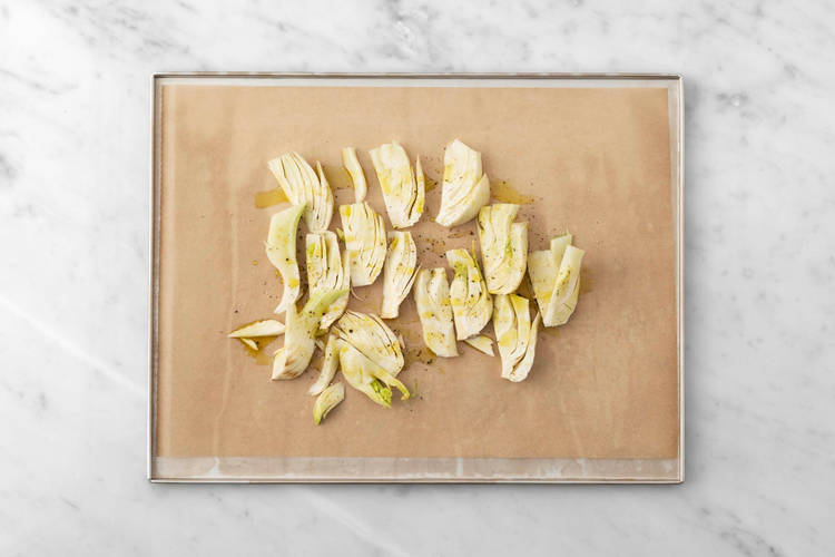 Fenchel rösten