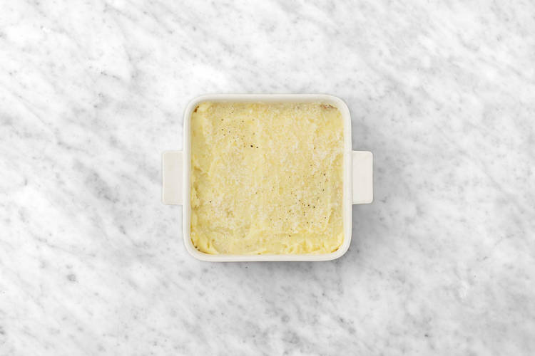 Broil shepherd's pie