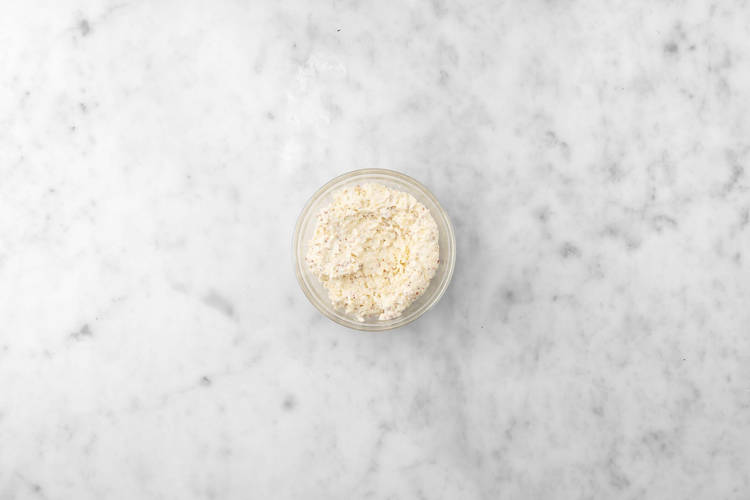 Mix the Rarebit Topping