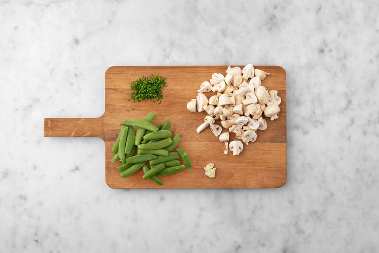 Préparer les légumes