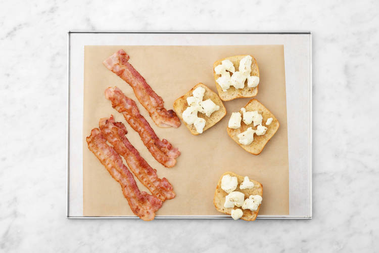 Faire les toasts de chèvre