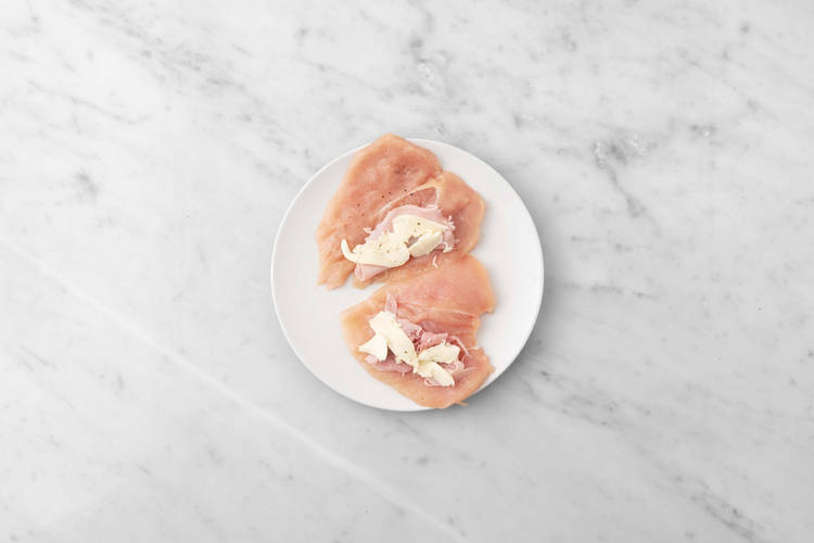 Garnir la viande