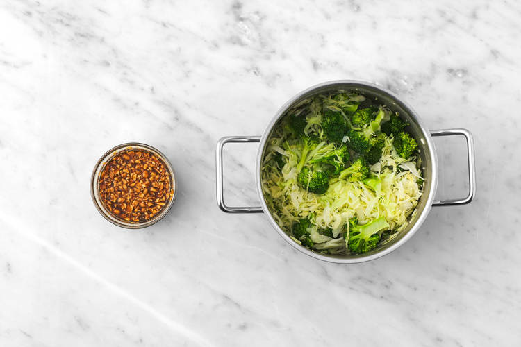 Préparer la vinaigrette