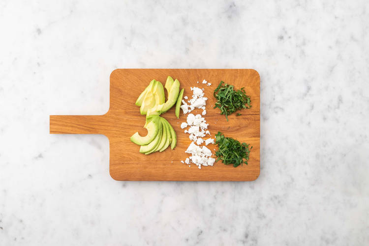 Préparer les garnitures