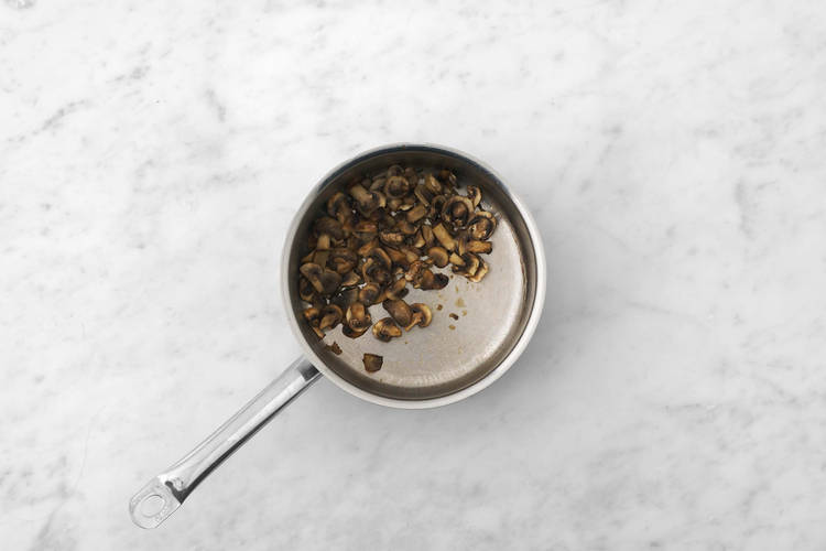 Carameliza las setas