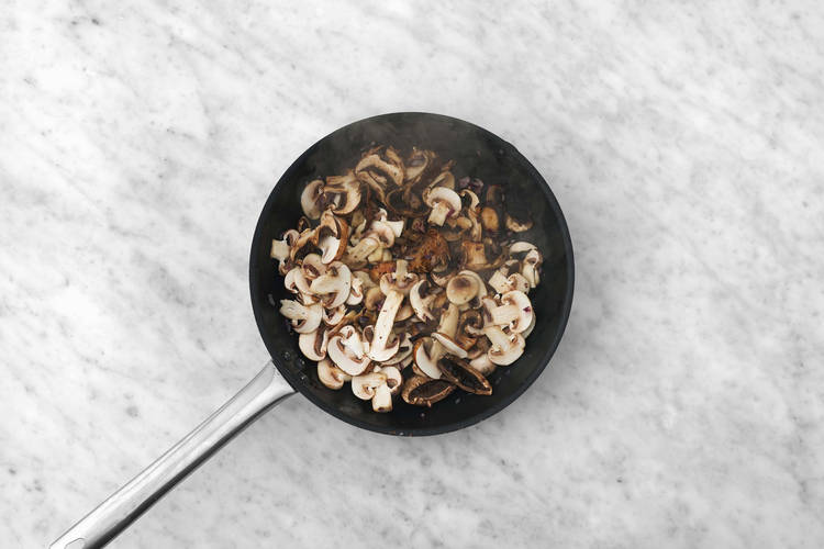 Cuire les champignons