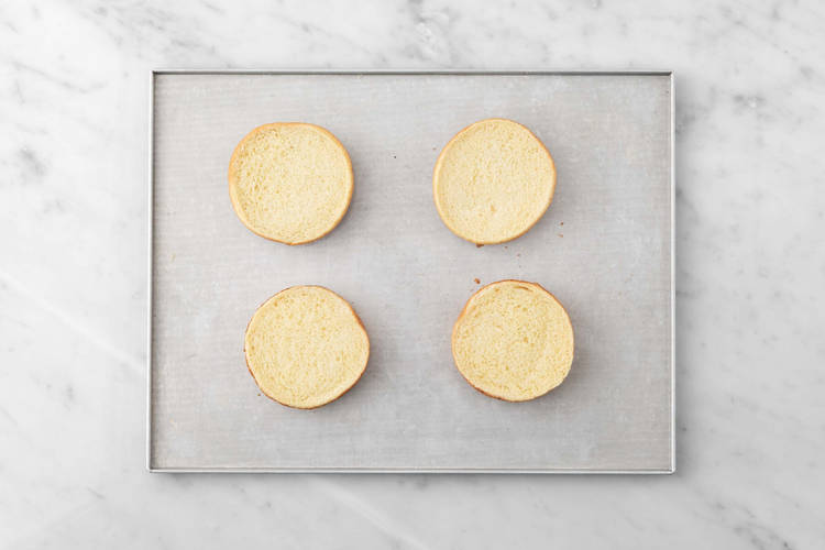 Prep your Burger Buns