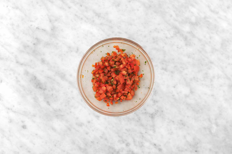 Préparer la salade