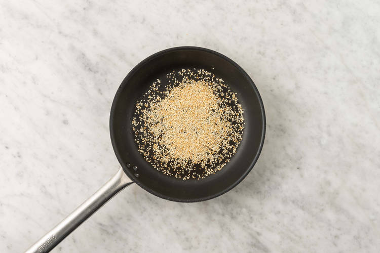 Toast the Sesame Seeds	 	 		 	