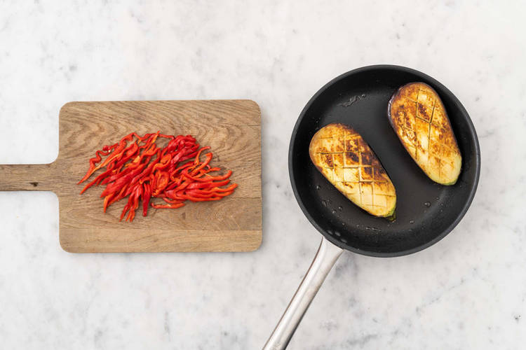 Fry the Aubergine
