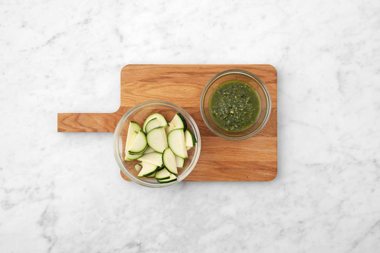 Préparer la sauce