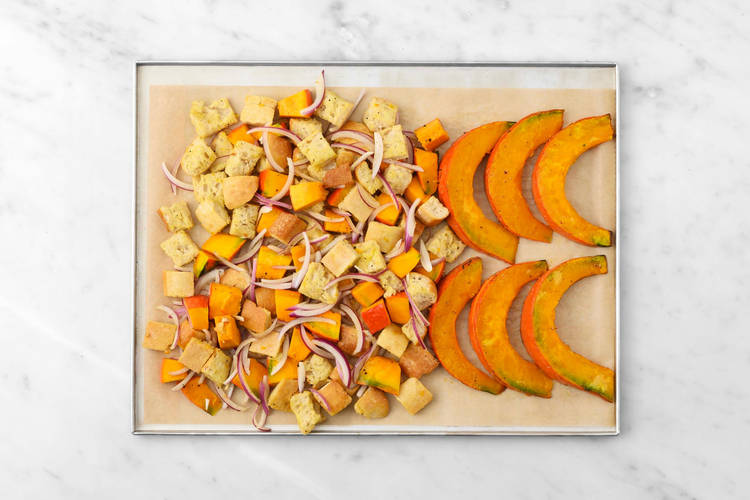 Gemüse & Brot backen