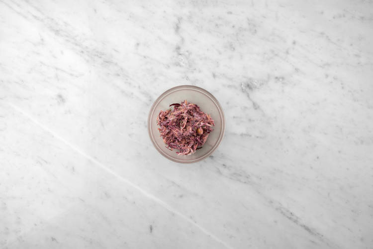 Für den Karottensalat