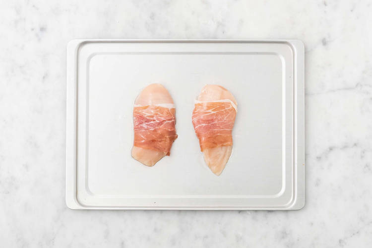 Wrap the Chicken