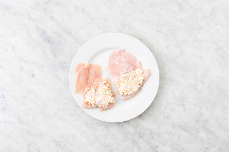 Prep and stuff turkey