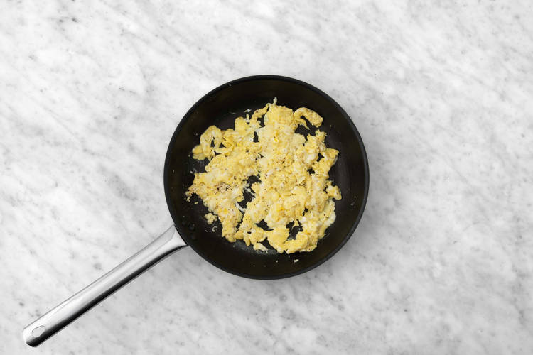 Scramble eggs