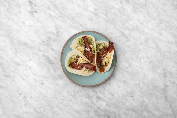 Build your Breakfast Tortillas