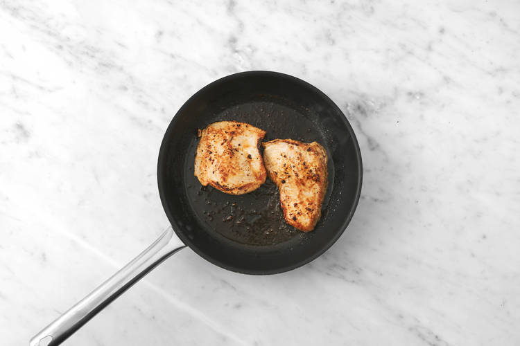 Poulet vorbraten