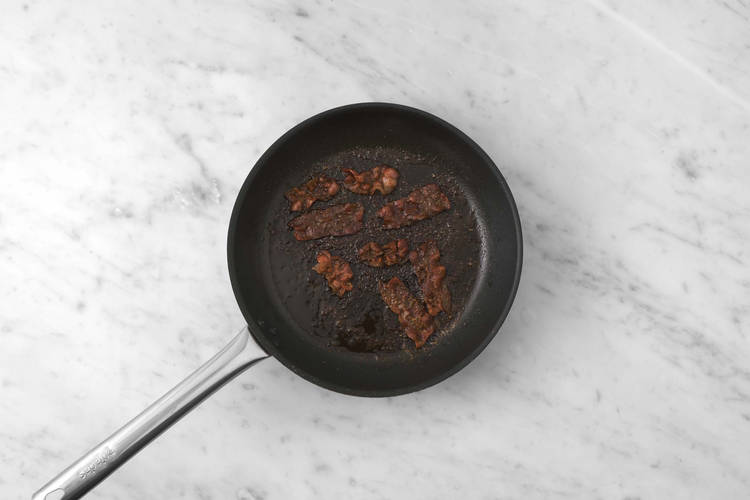 Bacon glasieren