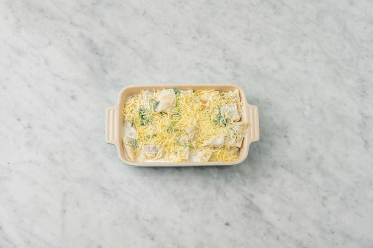 Auflauf überbacken