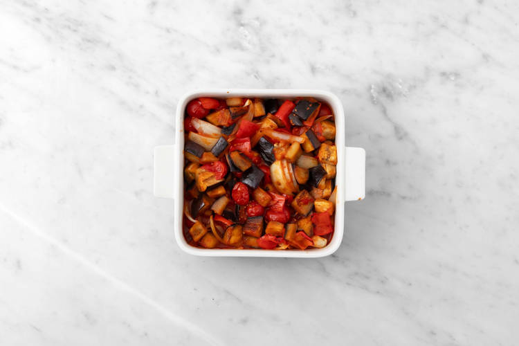 Aubergine backen