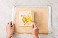 Préparer le feuilleté aux poires