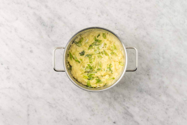 Terminer les pommes de terre