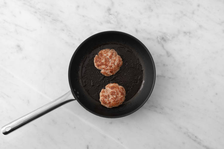 Poêler les galettes