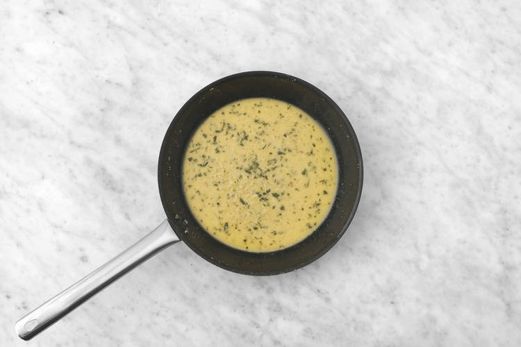 Préparer la sauce
