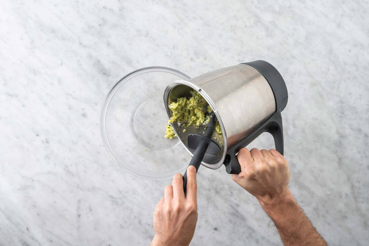 Polentamasse fertigstellen