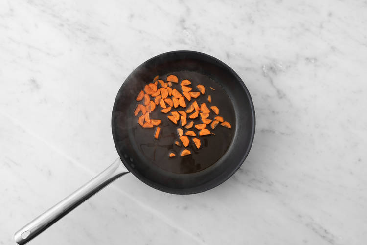 Cook carrots