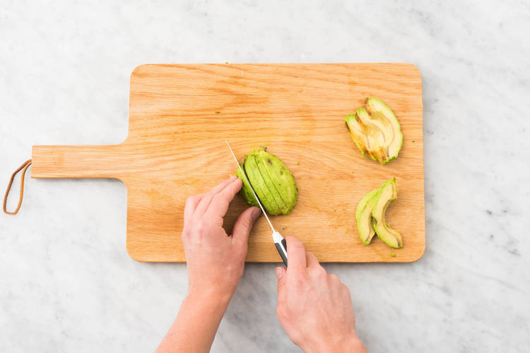 Avocado aufschneiden