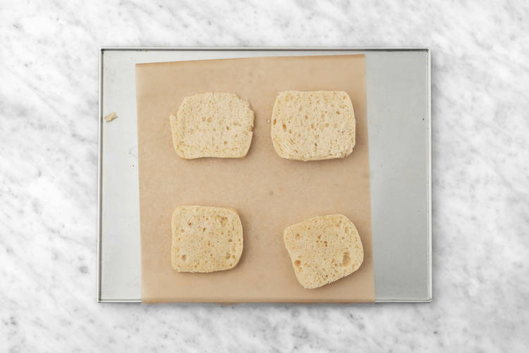 Toast ciabatta
