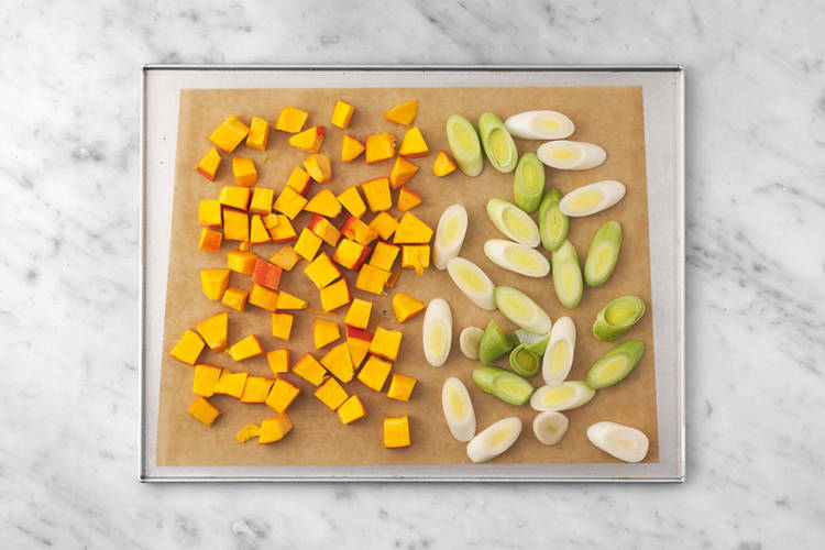 Prepara las verduras