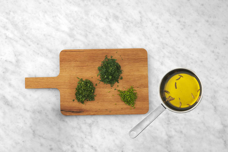 Infuser l'huile