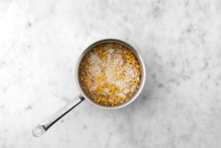 Faire le riz au maïs