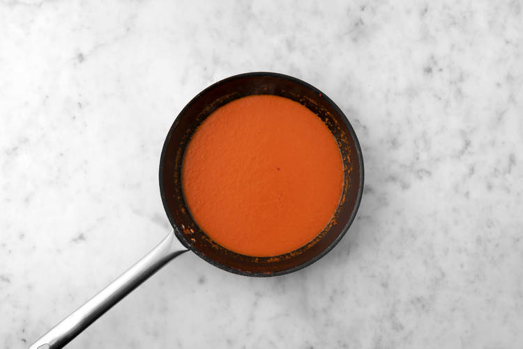 Faire la sauce