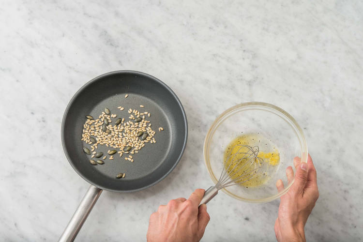 Torréfier les graines