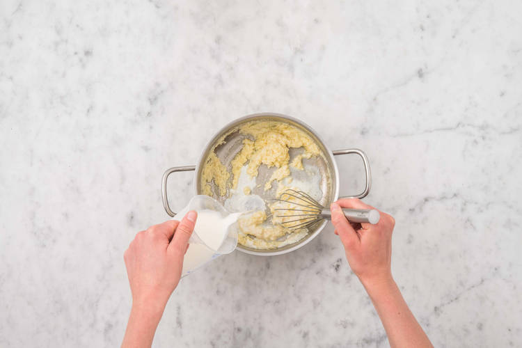 Faire la béchamel