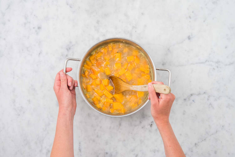 Cuire le butternut